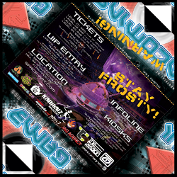 Flyer Warning: Incoming Game (Intérieur)