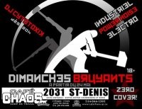 Flyer Dimanches bruyants Flyer Dimanches bruyants